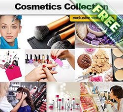 高清的化妆品图片：Cosmetics Collection